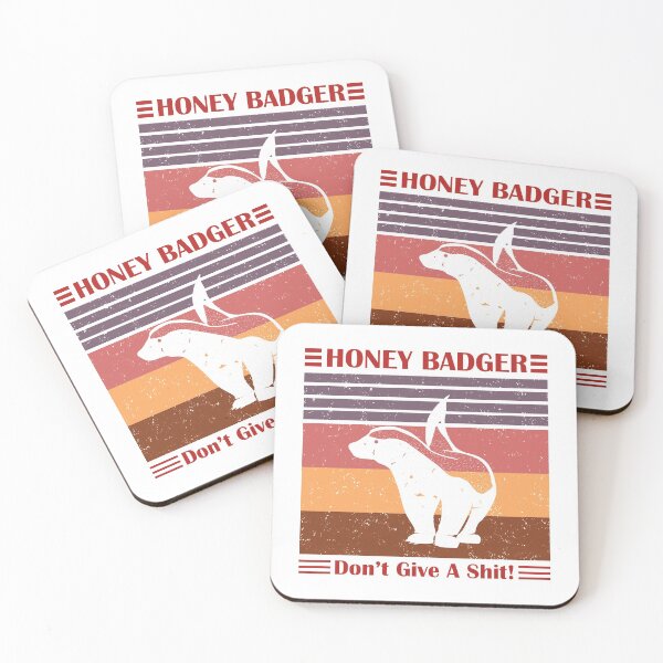 Item preview, Honey Badger Don't Give Up  designed and sold by roocky.