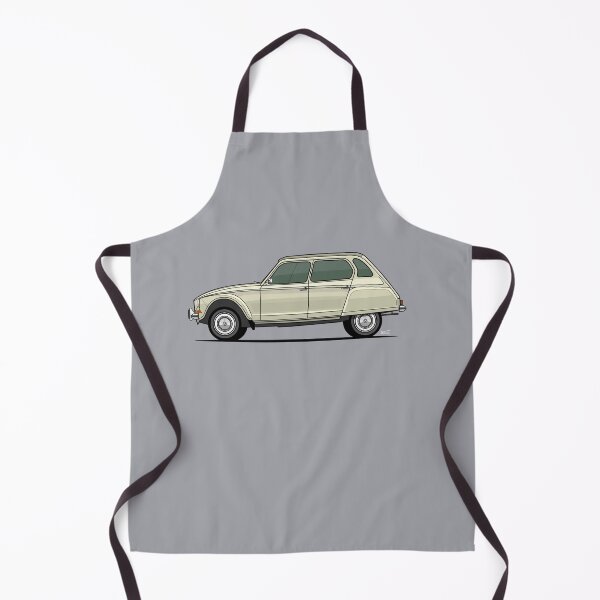 Item preview, Citron Dyane single side view illustration - Cream designed and sold by RJWautographics.