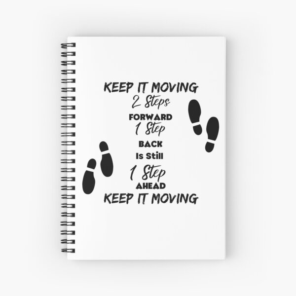 Item preview, Two Steps Forward Keep It Moving designed and sold by 52andretired.