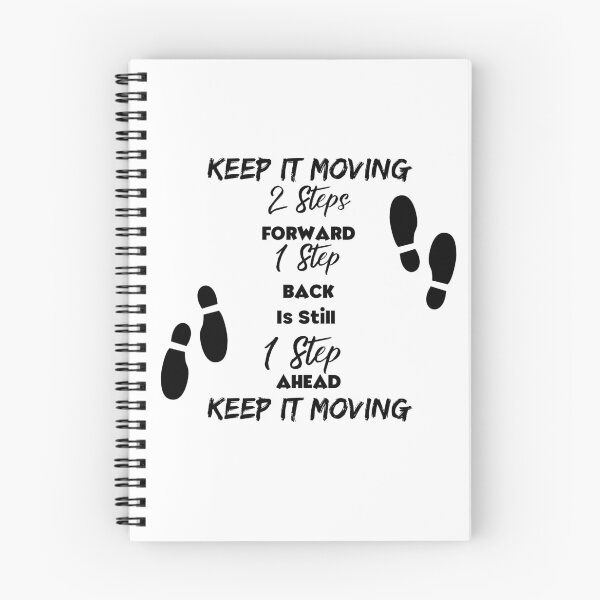 Item preview, Two Steps Forward Keep It Moving designed and sold by 52andretired.