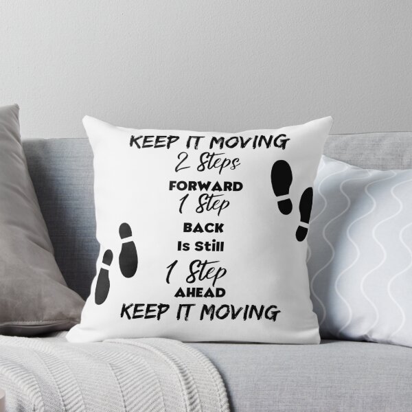 Item preview, Two Steps Forward Keep It Moving designed and sold by 52andretired.