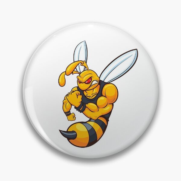 Item preview, angry honey bee designed and sold by Zuhair Ashraf.