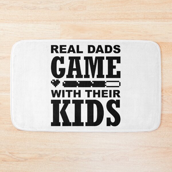 Item preview, Real Dads Game with their Kids Fathers Day Design designed and sold by boopsblunt.