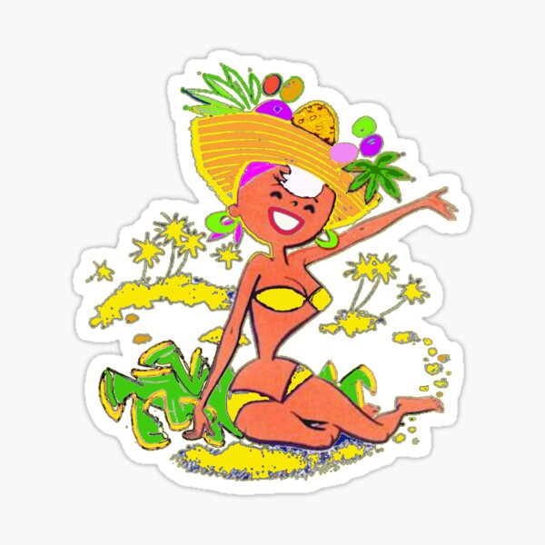 Item preview, CARIBE! GOLDEN GIRL designed and sold by KINGTOUCAN.