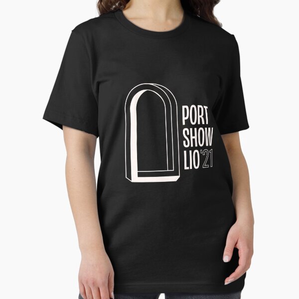 Portshowlio '21 Black and White Essential T-Shirt