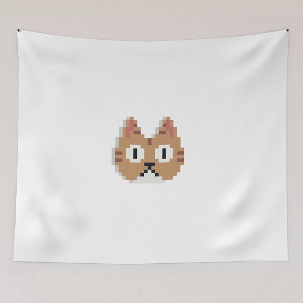 Item preview, Cute Cat Pixel Art designed and sold by VerticalTakeoff.