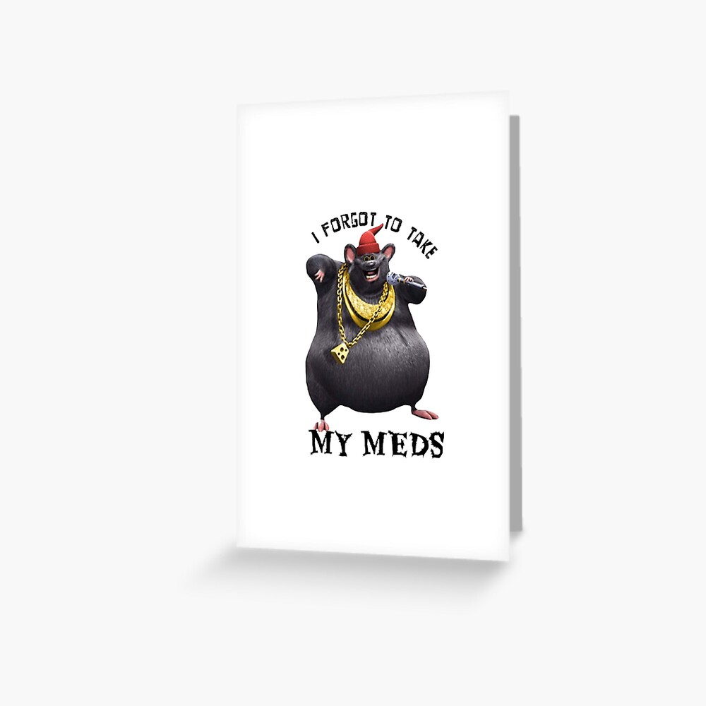 Biggie cheese Postcard for Sale by Paintandgo