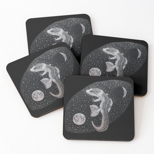 Item preview, SSE Leopard Gecko Moon Phases designed and sold by Madison Whitaker.