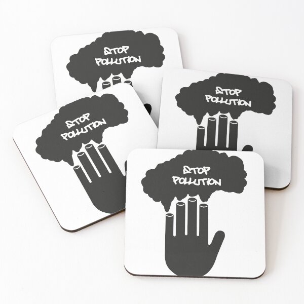 Item preview, Stop pollution designed and sold by ArtinaStudio.