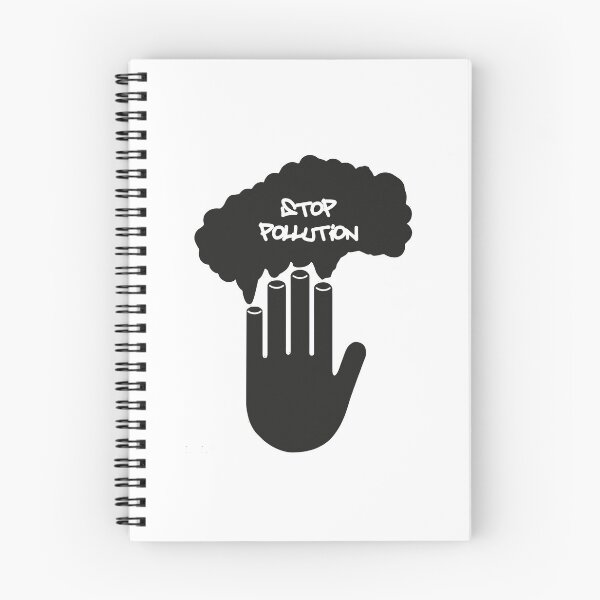 Item preview, Stop pollution designed and sold by ArtinaStudio.