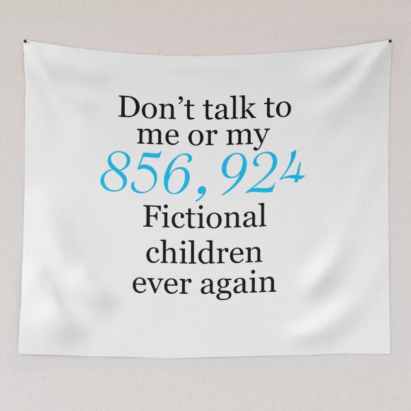 Item preview, My Fictional Children designed and sold by Local Cosmic & Chaotic Gremlin Hoard.