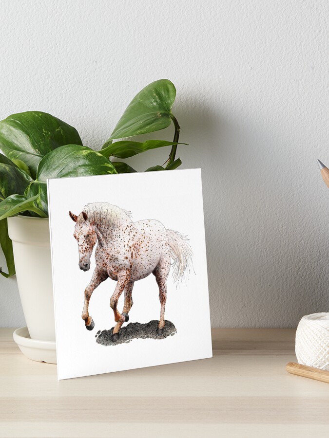 Appaloosa Horse Rearing | Art Board Print