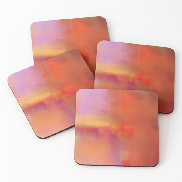 Item preview, Abstract sunset designed and sold by PaintingsByKF.