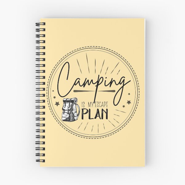 Item preview, camping is my escape plan  designed and sold by full-art.