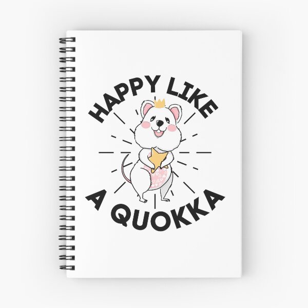 Item preview, happy like a quokka designed and sold by WordArtDesign.