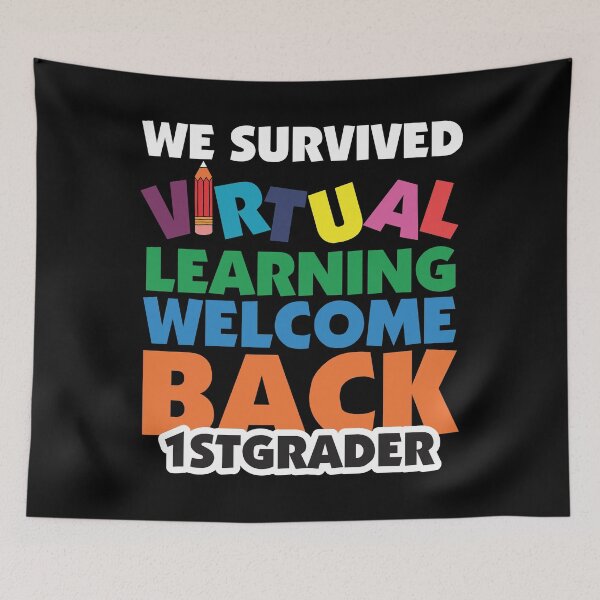 Item preview, i survived virtual learning-back to school 1st grade Tshirt designed and sold by Adhiambo.