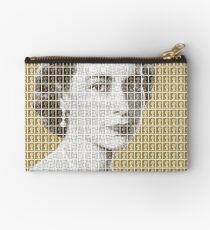 God Save The Queen - Gold Studio Pouch