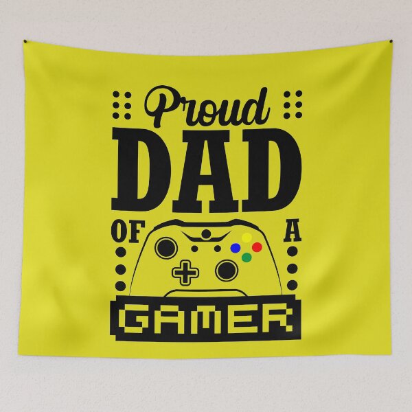 Item preview, Proud Dad of a Gamer Fathers Day Design designed and sold by boopsblunt.