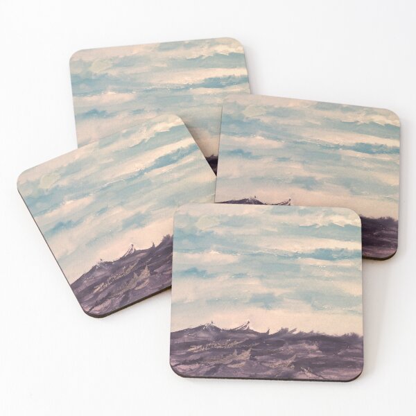 Item preview, ocean watercolor painting  designed and sold by spookyhaley42.