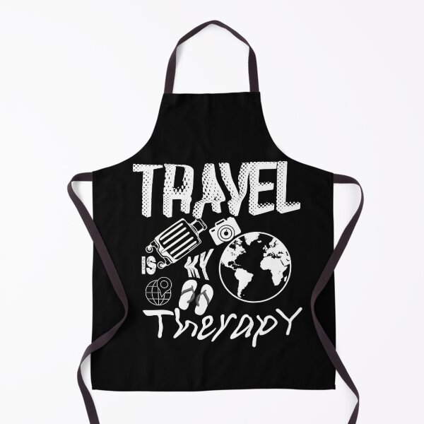 Item preview, Travel Is My Therapy. Traveling Camping Trip World Traveler designed and sold by Amindo.