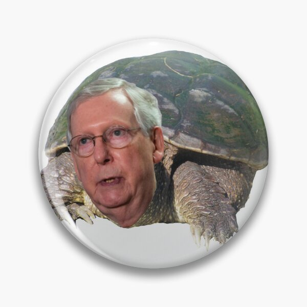 Item preview, Mitch McConnell as a Turtle designed and sold by AlkemiCrystalCo.