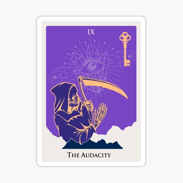 Item preview, The Audacity Tarot Card designed and sold by ksdc90.