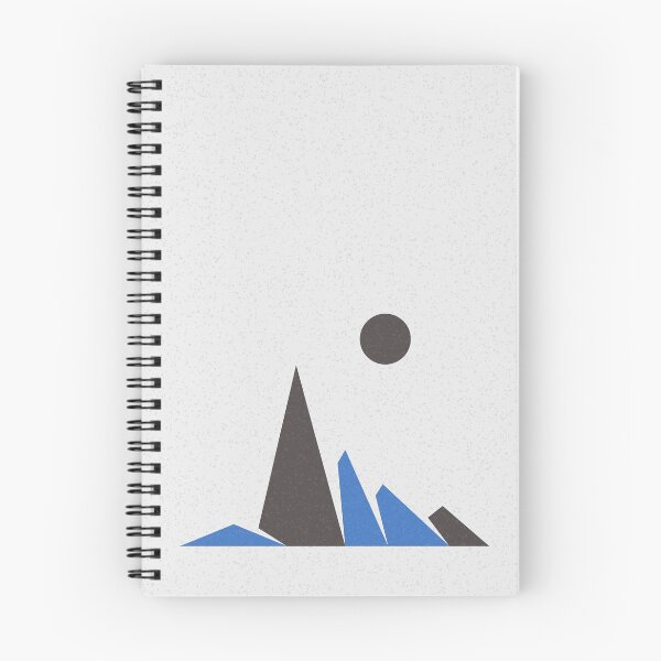 Item preview, Geometric Mountains silhouette landscape art poster illustration designed and sold by IuriiVlasenko.