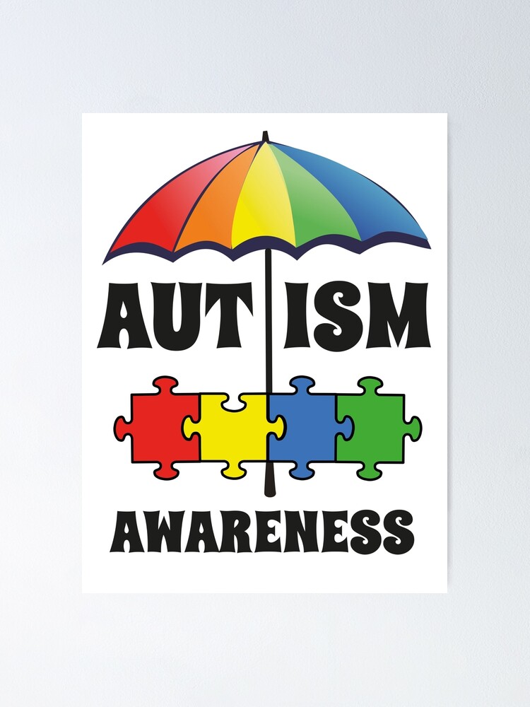 Autism Awareness Poster for Sale by DesignFactoryD