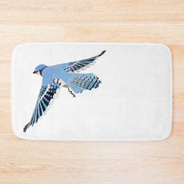 Item preview, Blue Jay in flight designed and sold by liberatoryart.