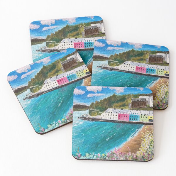 Item preview, Portree Isle of Skye designed and sold by Rivvyarts.