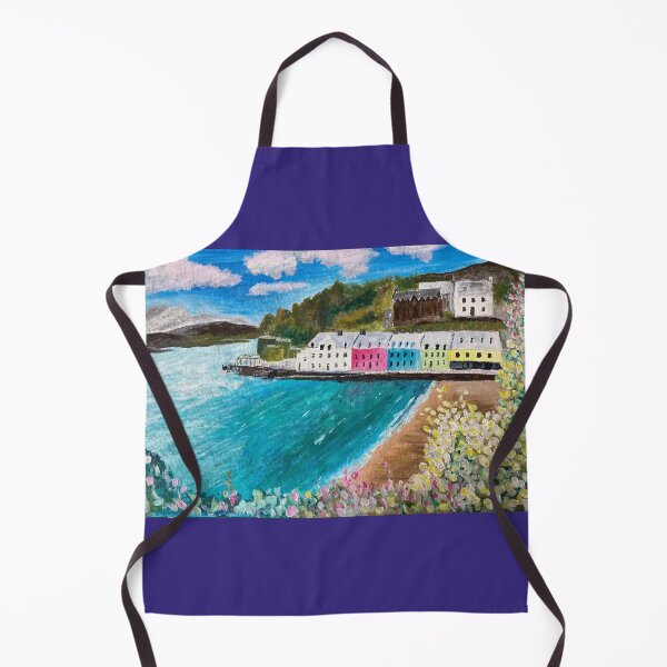 Item preview, Portree Isle of Skye designed and sold by Rivvyarts.
