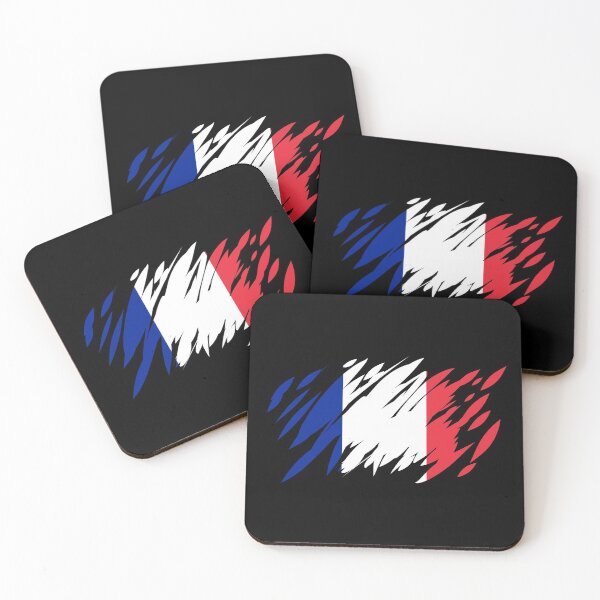 Item preview, Ripped France Flag designed and sold by TwistedEarth.