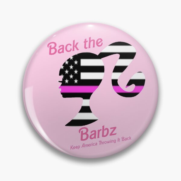 Item preview, Back The Barbz designed and sold by strxwbxrry420.