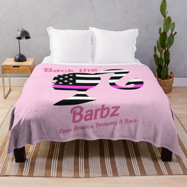 Item preview, Back The Barbz designed and sold by strxwbxrry420.