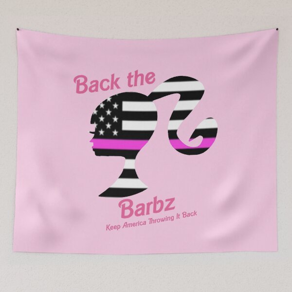 Item preview, Back The Barbz designed and sold by strxwbxrry420.