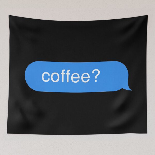 Item preview, Coffee IPhone Text Bubble designed and sold by azure-ataraxia.