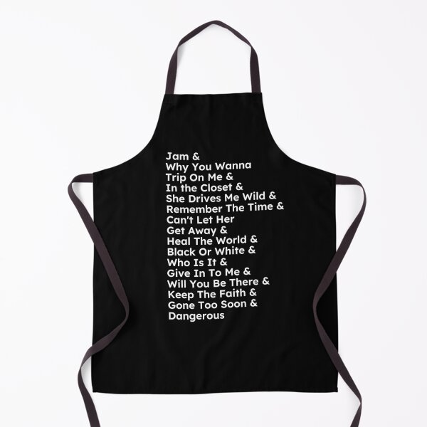 Item preview, Dangerous Album Song List designed and sold by loganferret.