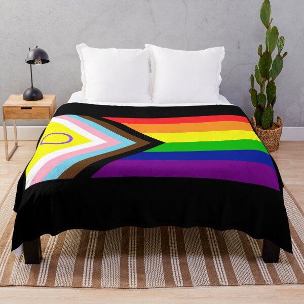 Item preview, 2021 Intersex-Inclusive Progress Pride Flag designed and sold by NYXFN.