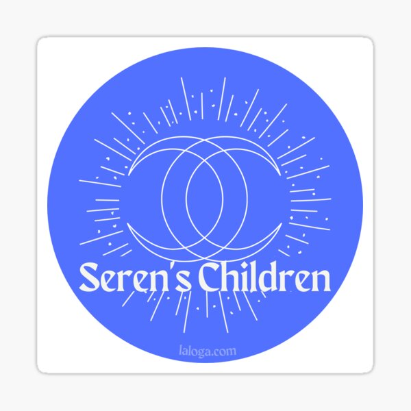 Seren's Children - blue Sticker
