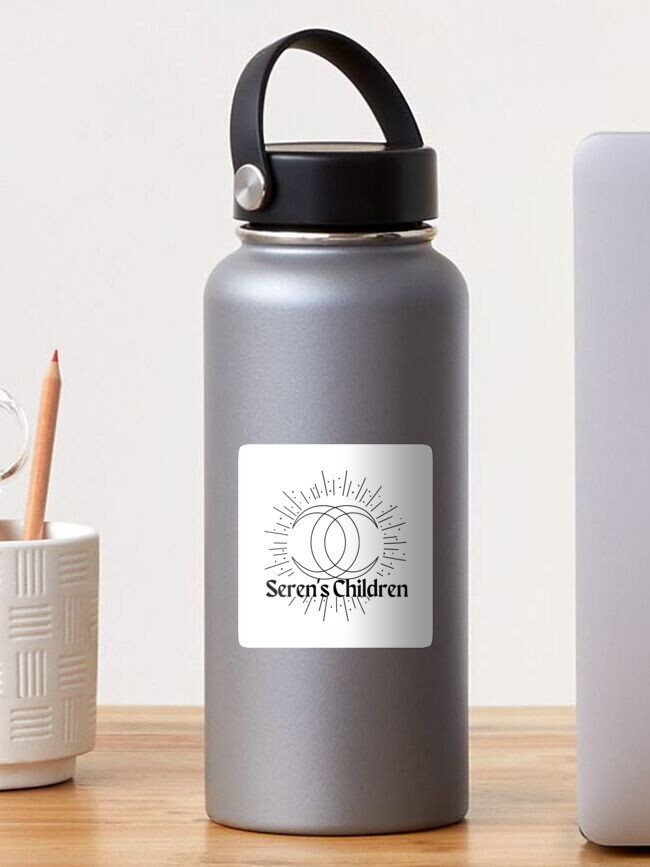 Thumbnail 1 of 3, Sticker, Seren's Children - white designed and sold by laloga.