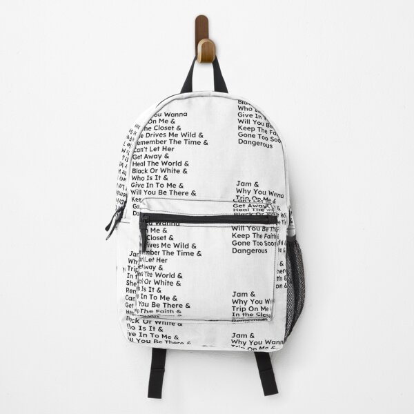 Item preview, Dangerous Album Song List designed and sold by loganferret.