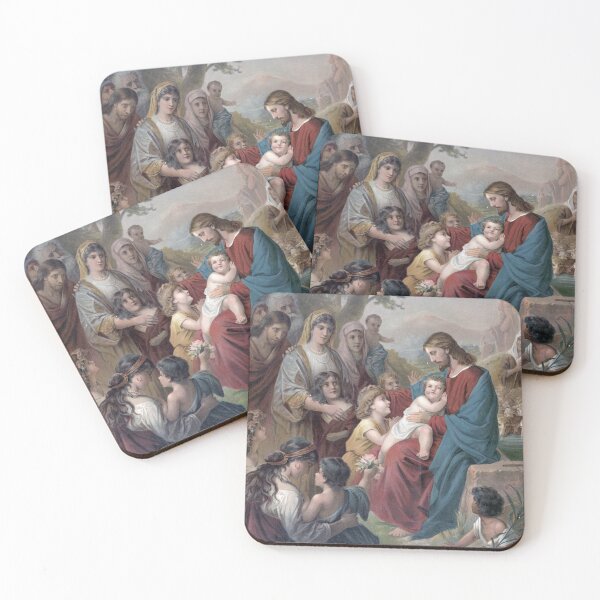 Item preview, Suffer Little Children to Come Unto Me (1892) designed and sold by allhistory.