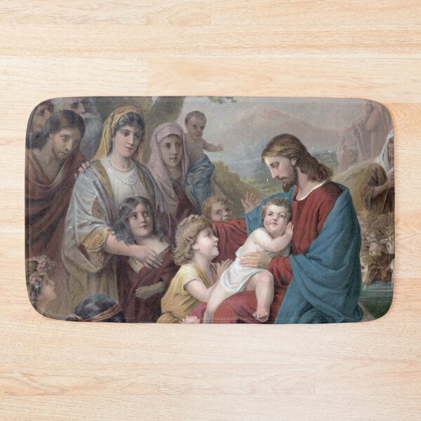 Item preview, Suffer Little Children to Come Unto Me (1892) designed and sold by allhistory.