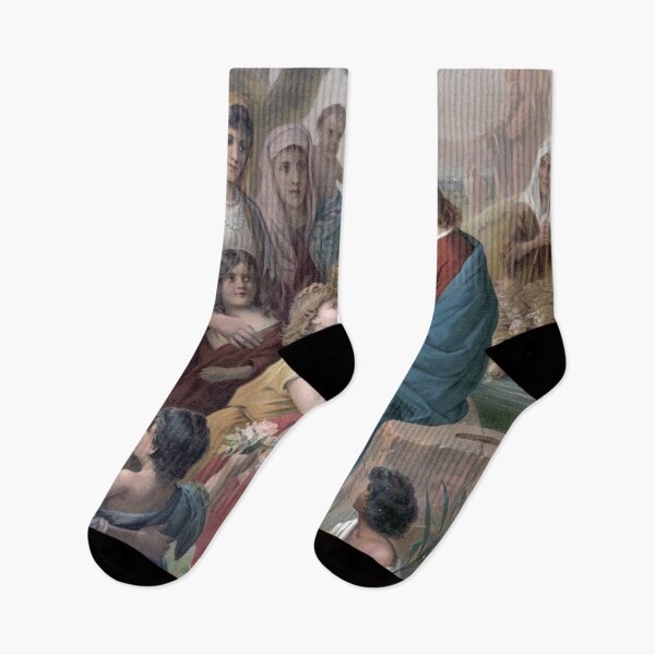 Item preview, Suffer Little Children to Come Unto Me (1892) designed and sold by allhistory.
