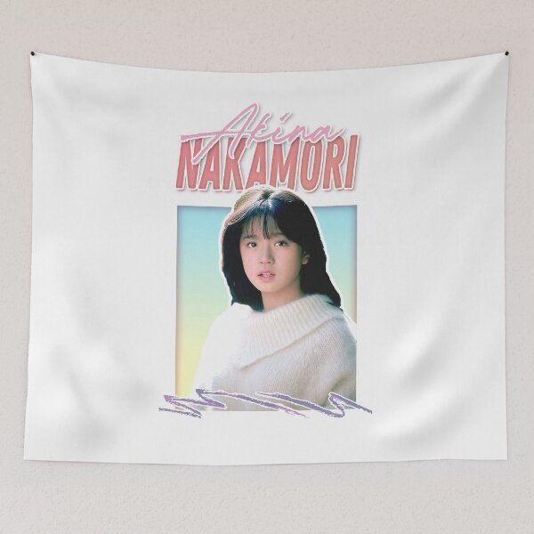 Item preview, Akina Nakamori / Retro Style J Pop Music Fan Design designed and sold by AestheticNow.