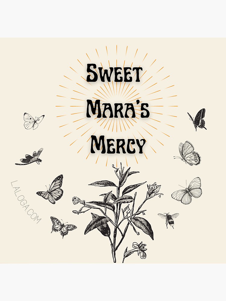 Thumbnail 3 of 3, Sticker, Sweet Mara's mercy designed and sold by laloga.