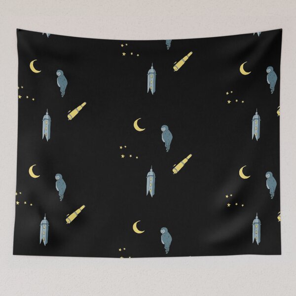 Item preview, Astrology tower and night sky aesthetic designed and sold by Stardust and Sketches.