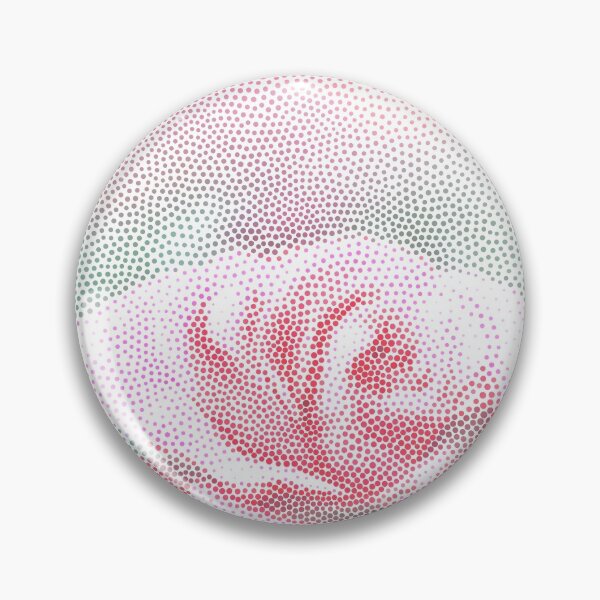 Item preview, Flower 10 Pink Green Dots designed and sold by artbylucie.