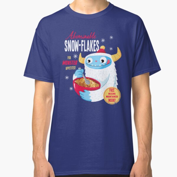 Abominable Snowflakes Classic T-Shirt