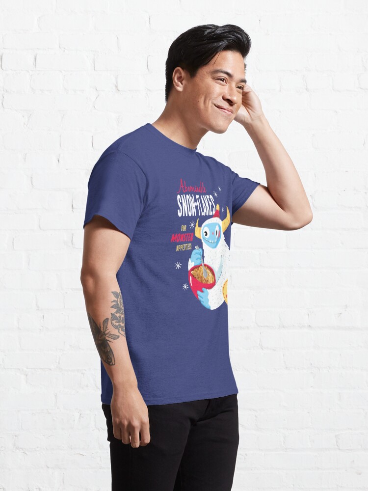 Alternate view of Abominable Snowflakes Classic T-Shirt